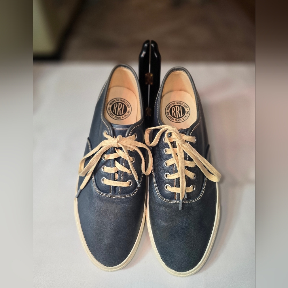 Ralph Lauren Double RL Men's Navy Casual Shoes